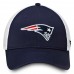Men's New England Patriots NFL Pro Line by Fanatics Branded Navy/White Iconic Maze Trucker Adjustable Hat 2855183
